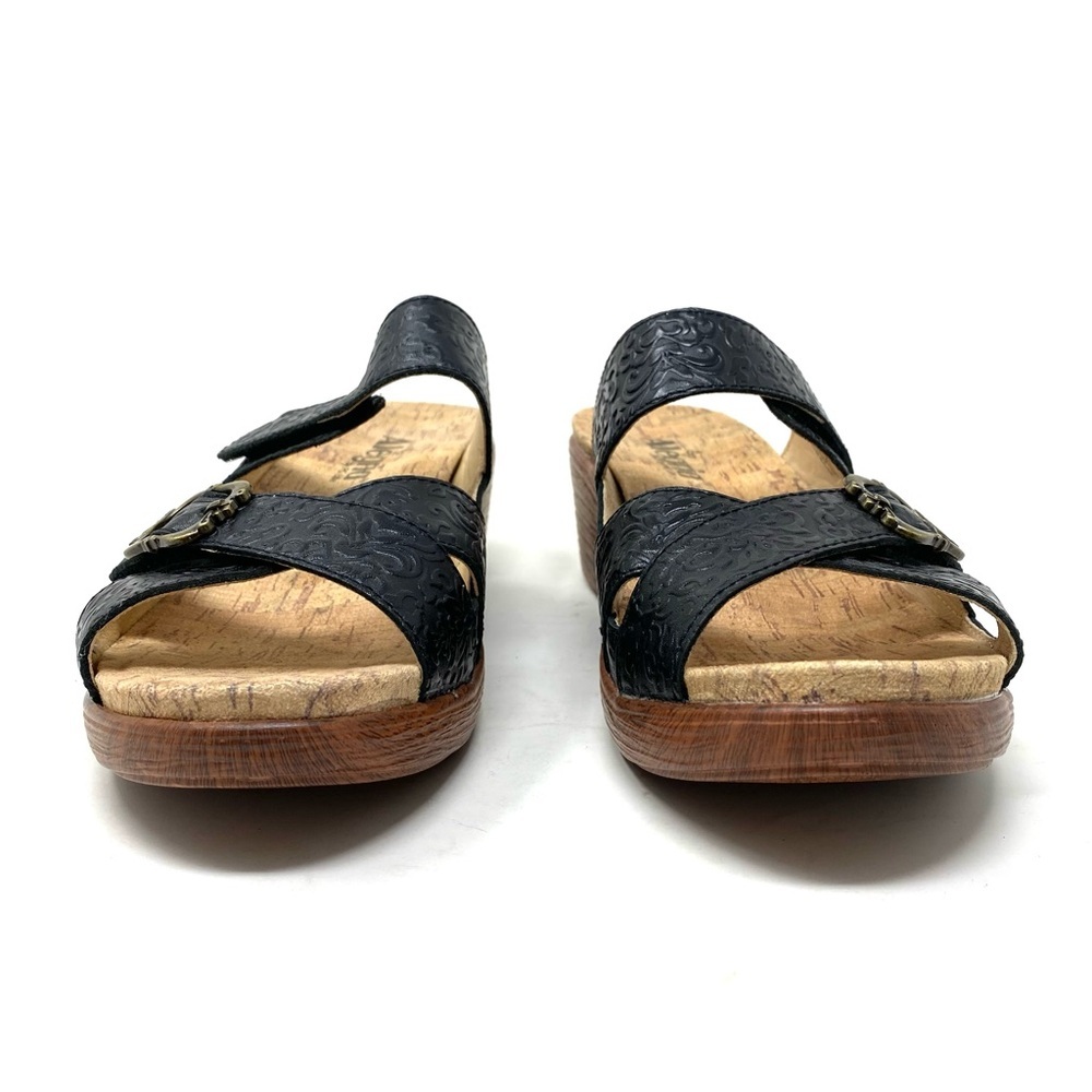 Alegria Sierra Go For Baroque Leather Wedge Sandals | Size 41 | New in Box - Picture 5 of 7